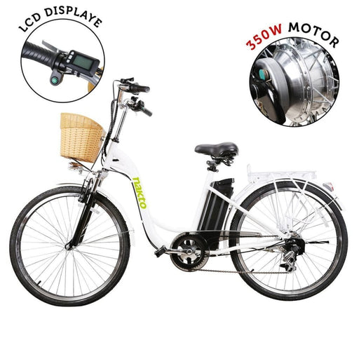 NAKTO Camel Step-Thru Electric Bicycle